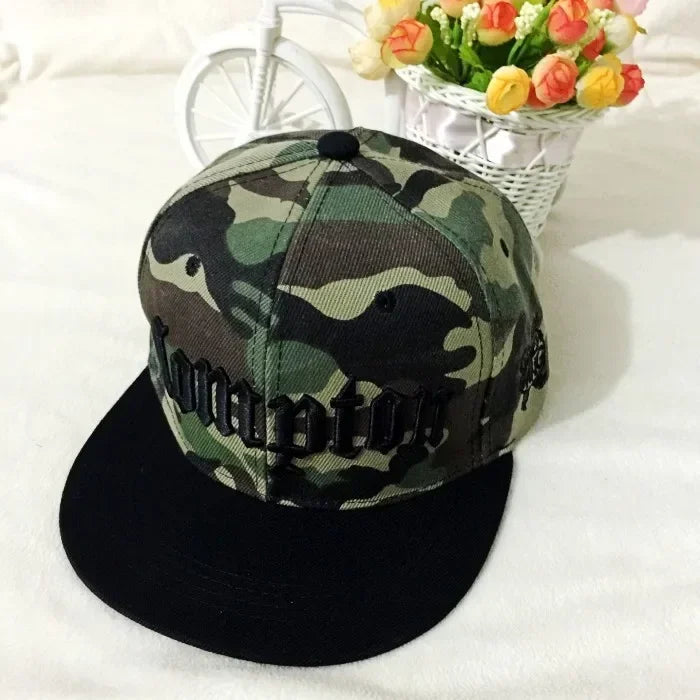 New Embroidery Snapback Hats Bone Fashion Hip Hop Baseball Caps for Men Women Adjustable Casual Trucker Cap Gorras Headwear