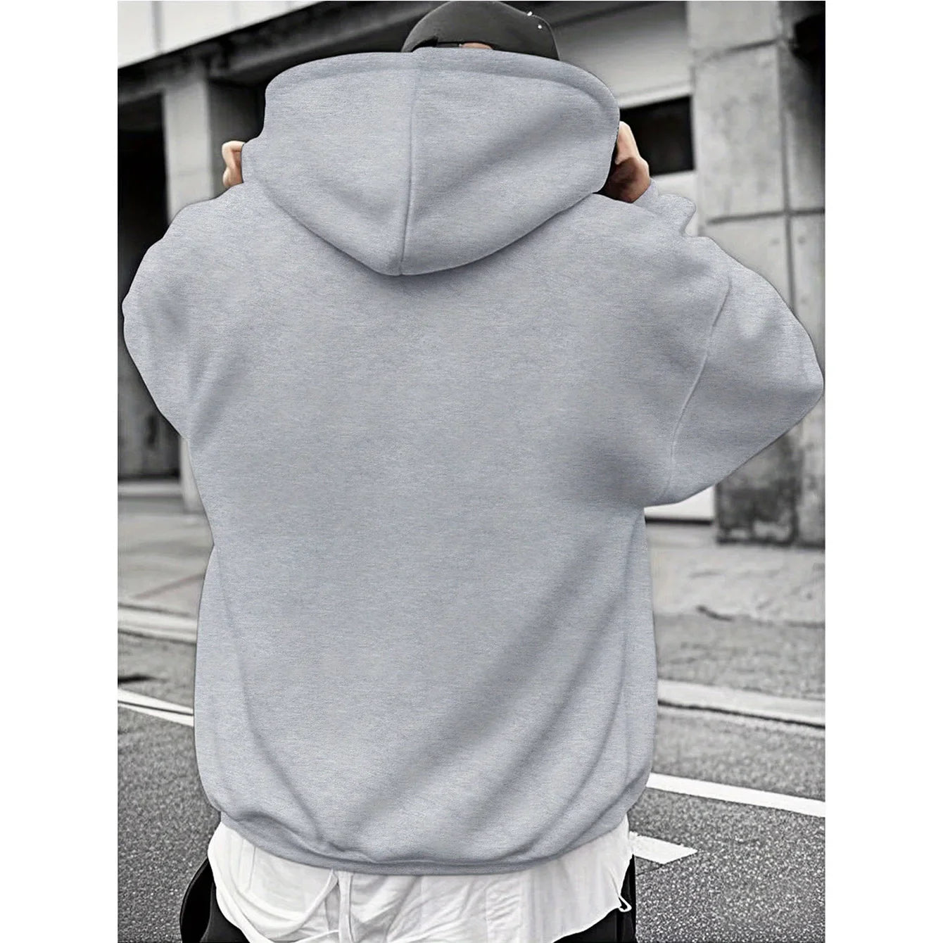 Man Hooded Sweatshirts All Season Daily Casual Sports Hoody Coats Home Outdoor Comfort Gym Fitness Hoodies Fashion Men's Clothes