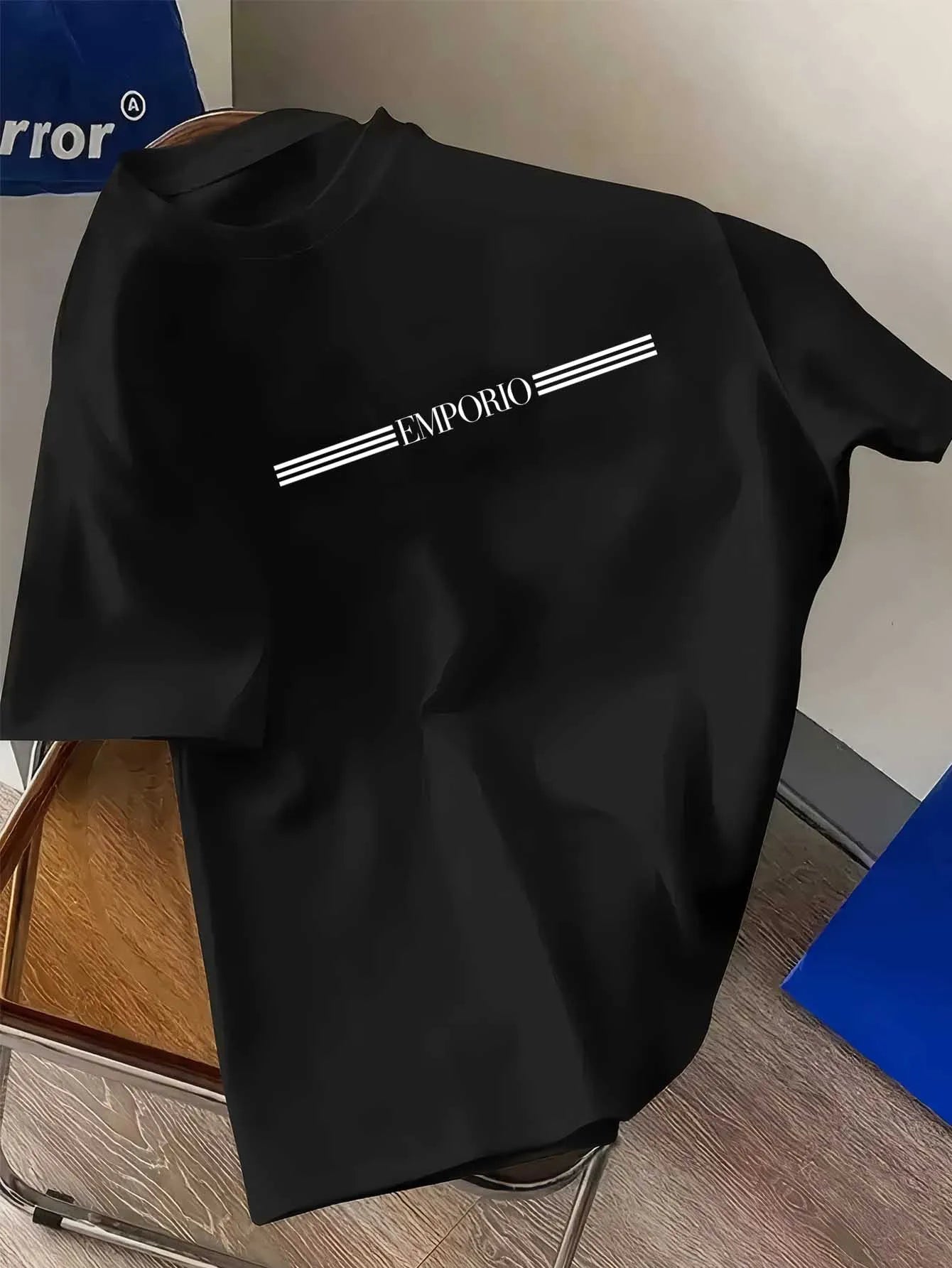 Men's T-Shirts - Breathable Moisture-Wicking Short Sleeve Round Neck Casual & Athletic Tees, All-Season Comfort Fit for Gym